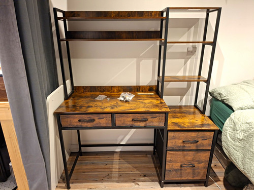 Rustic brown black - &,