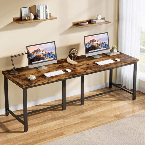 200cm double desk 2 person - desk, 2-person