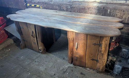 Beautiful bespoke wooden desk