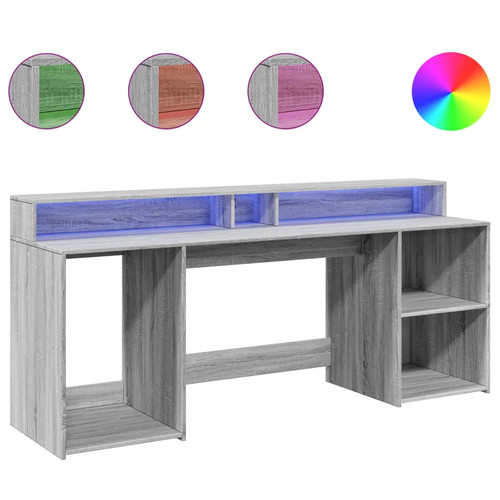 Vidaxl desk with - vidaxl, lights