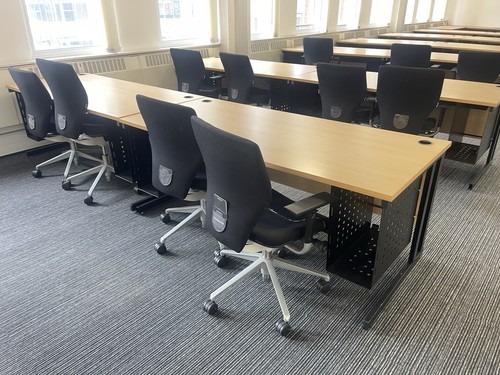 Office desks straight - desks, desk