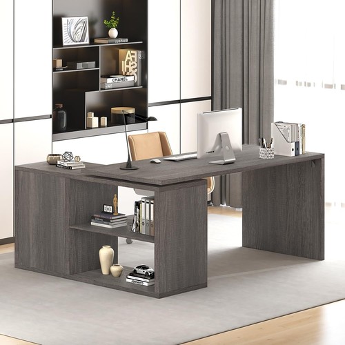 Hsh shaped computer desk - l,