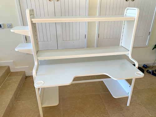 Ikea fredde gaming desk white - fredde,