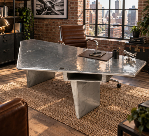 Aviator wing tip desk - tip,