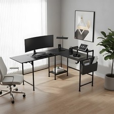 L-Shaped Corner Computer Desk