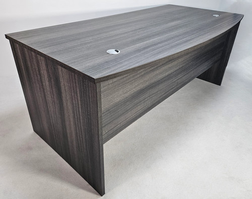 Modern grey oak - modern, bow