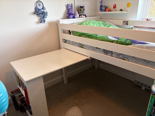 Habitat brooklyn white wood - white,
