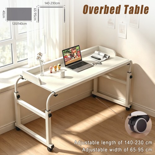 Overbed table with wheels - table,