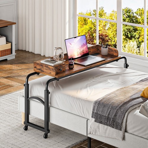 Hoobro overbed table with - overbed,