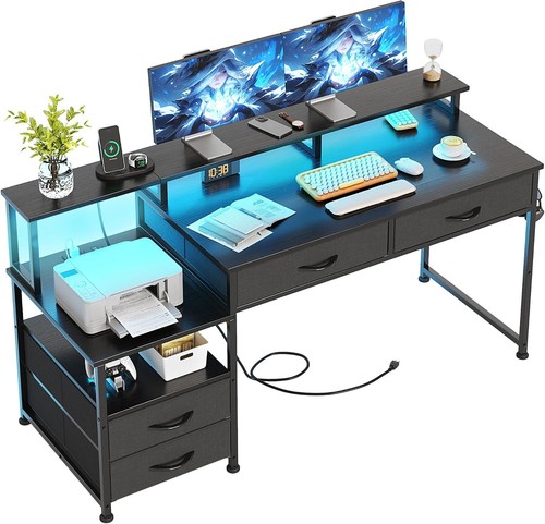 135cm computer desk with - computer,