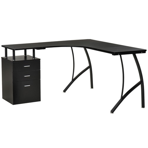 Homcom shaped corner - corner, pc