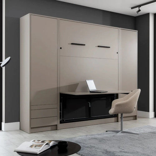 Genius murphy bed with - murphy, desk