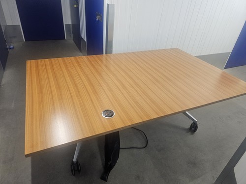 Folding conference table - folding,