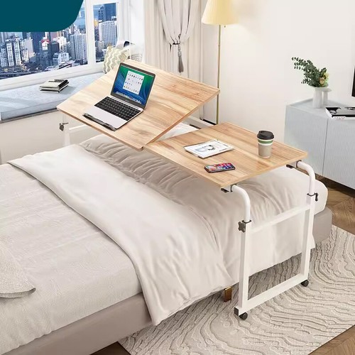 Large mobile over bed table - large,