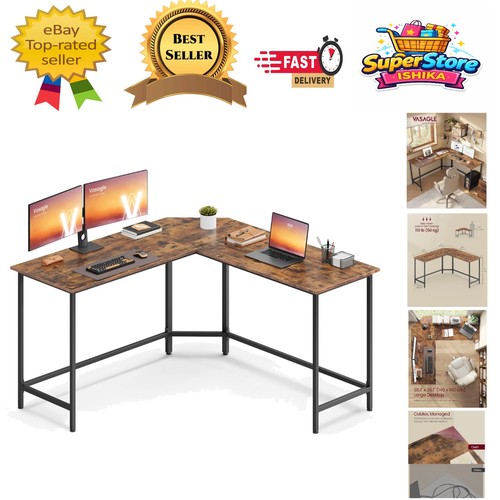 Elegant shaped computer desk - elegant,