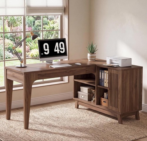 Tribesigns shaped desk - tribesigns,
